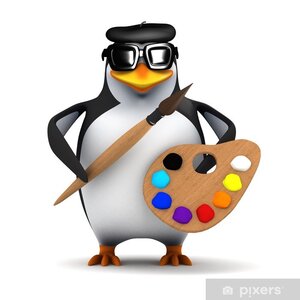 wall-murals-3d-penguin-is-a-great-artist-ready-to-paint.jpg.jpg